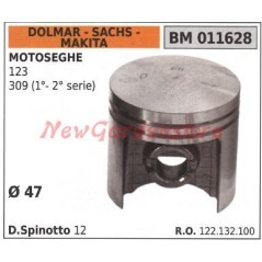 Pistón de motosierra 123 309 Ø  47 mm DOLMAR 011628