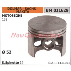 Piston de tronçonneuse 133 Ø  52 mm DOLMAR 011629