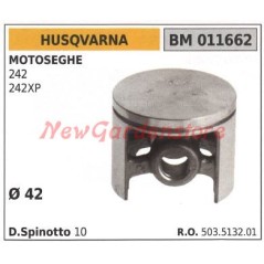 Pistón de motosierra 242 242 XP Ø 42mm compatible HUSQVARNA 011662 | Newgardenstore.eu