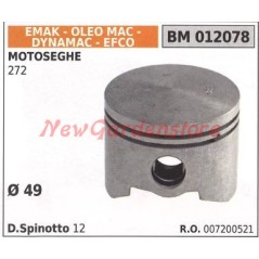 EMAK chainsaw piston 272 Ø  49mm 012078