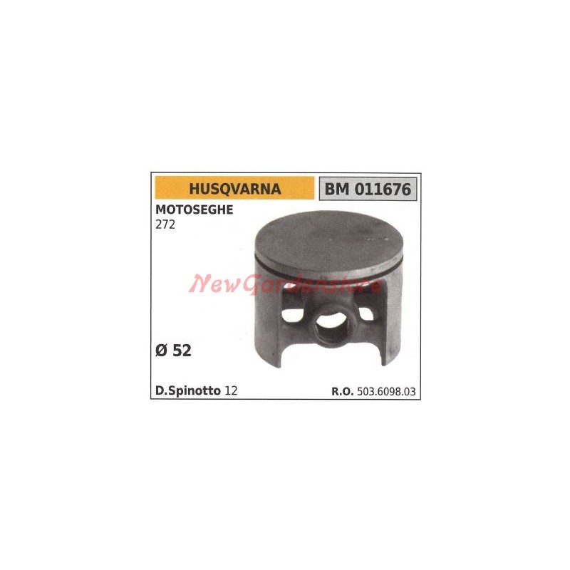 HUSQVARNA Kettensägenkolben 272 Ø  52mm 011676