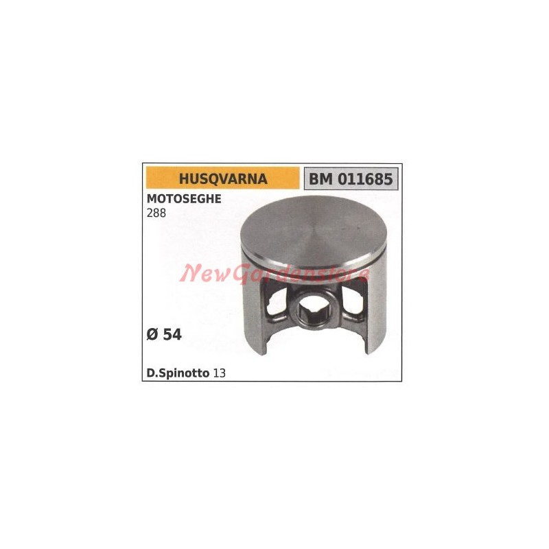 Chainsaw piston 288 Ø  54mm HUSQVARNA 011685