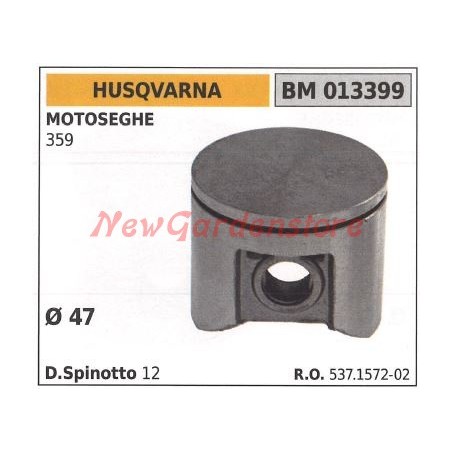 Chainsaw piston 359 Ø 47mm HUSQVARNA 013399 | Newgardenstore.eu