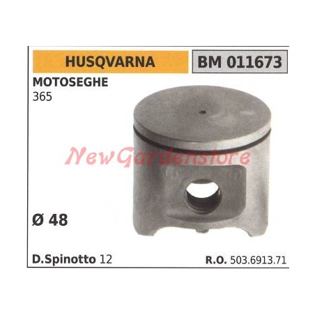 HUSQVARNA chainsaw 365 Ø 48mm piston 011673 | Newgardenstore.eu