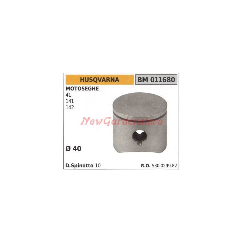 Émbolo motosierra 41 141 142 Ø 40mm HUSQVARNA 011680