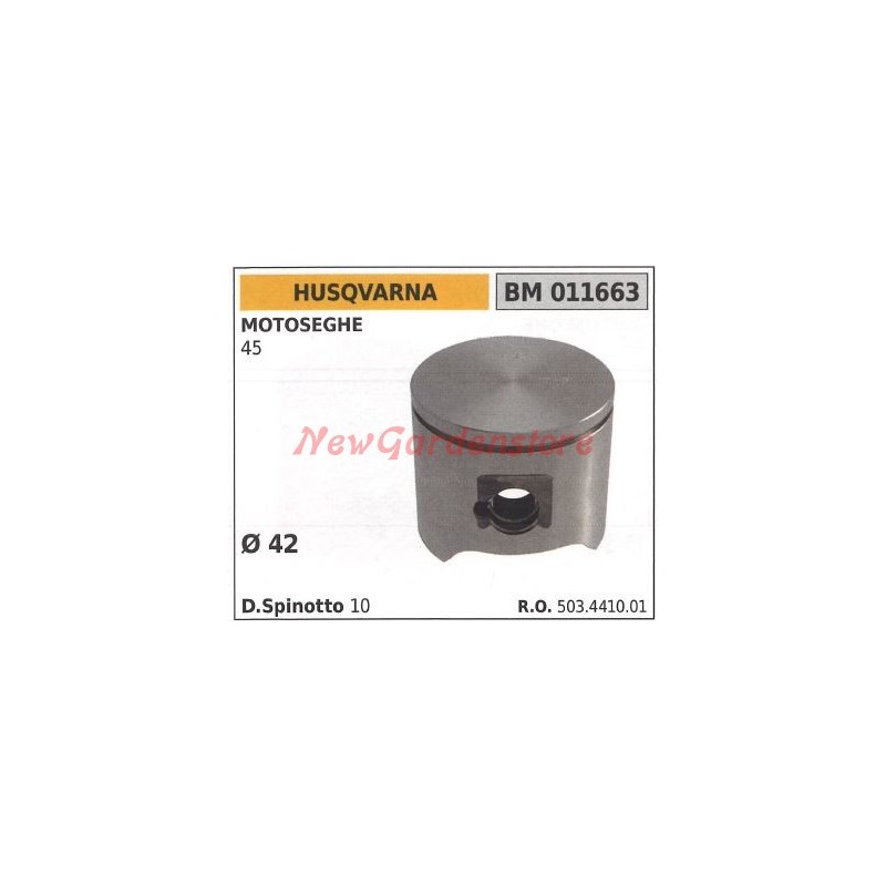 Émbolo motosierra 45 Ø 42mm HUSQVARNA 011663