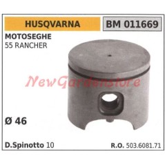 Émbolo motosierra 55 RANCHER Ø 46mm HUSQVARNA 011669 | Newgardenstore.eu