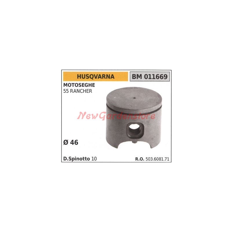 Émbolo motosierra 55 RANCHER Ø 46mm HUSQVARNA 011669