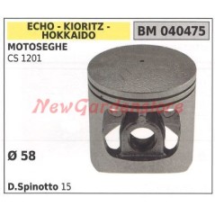 Piston de tronçonneuse CS 1201 Ø  58 mm ECHO 040475