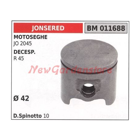 JO 2045 chainsaw piston R 45 Ø 42mm JONSERED 011688 | Newgardenstore.eu