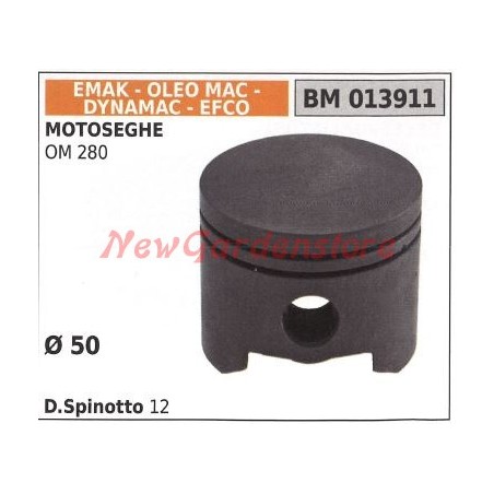 OM 280 chainsaw piston Ø 50EMAK 013911 | Newgardenstore.eu