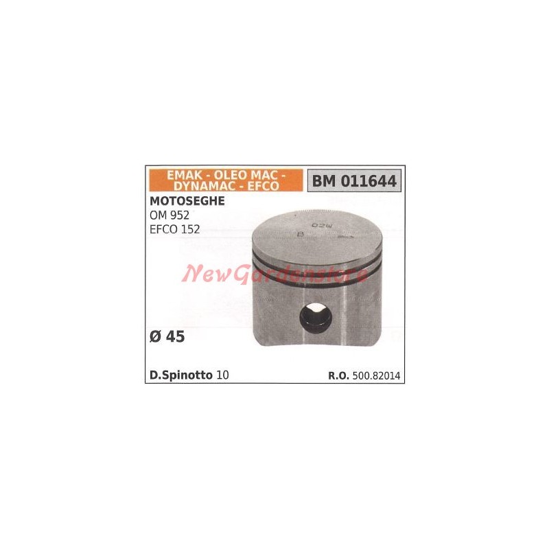 OM 952 EFCO 152 piston de tronçonneuse d. 45mm EMAK 011644