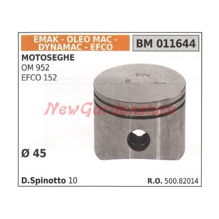 OM 952 EFCO 152 Kettensägenstößel d. 45mm EMAK 011644 | Newgardenstore.eu