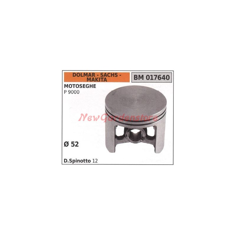 Piston de tronçonneuse P 9000 Ø  52 mm DOLMAR 017640