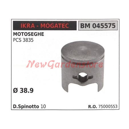 Pistón para motosierra PCS 3835 Ø 38,9mm IKRA 045575 | Newgardenstore.eu