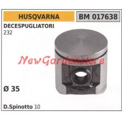 Pistone per decespugliatore 232 Ø 35mm HUSQVARNA 017638 | Newgardenstore.eu