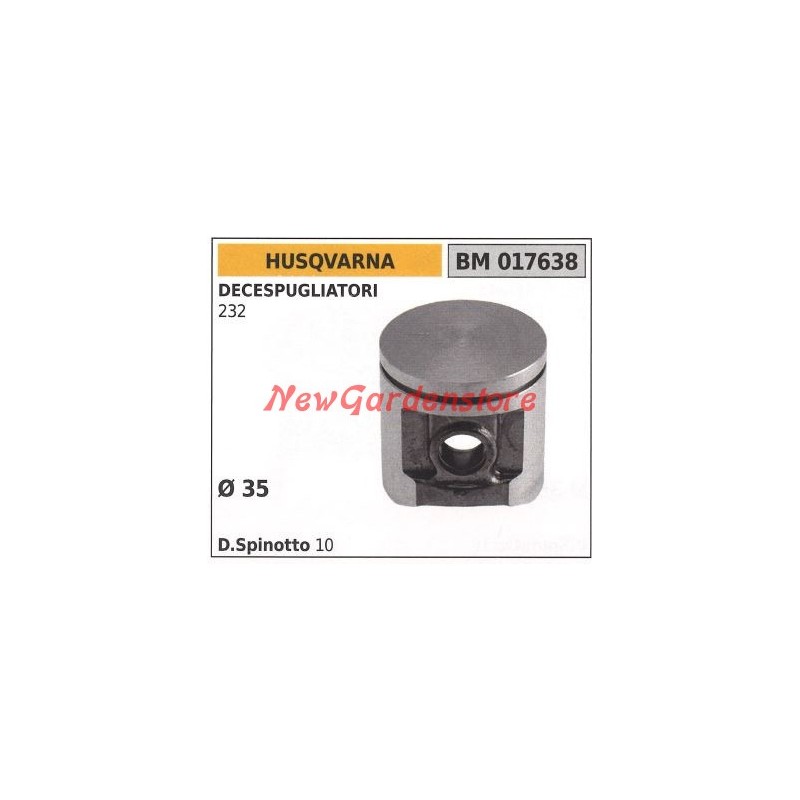 232 brushcutter piston Ø  35mm HUSQVARNA 017638