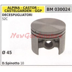 52 C Ø 45mm brushcutter piston GGP 030024 | Newgardenstore.eu
