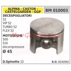 Piston pour débroussailleuse VIP 52 tronçonneuse 500 Ø  45mm GGP 010003