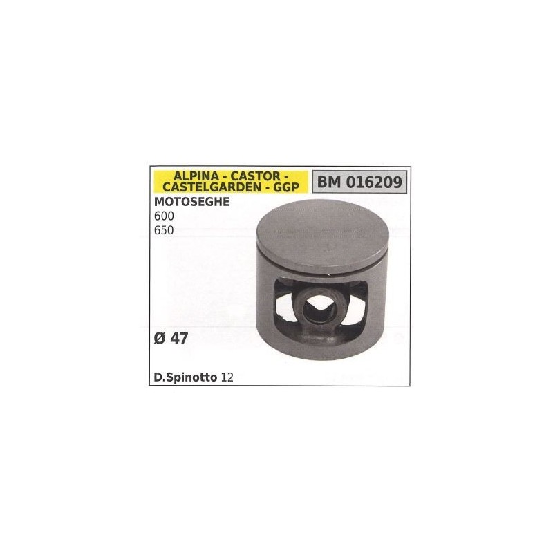 Kolben für Kettensäge 600 650 Ø  47 mm GGP 016209