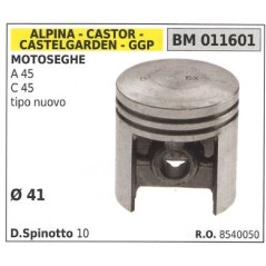 Pistón para motosierra A45 C45 Ø  41 mm GGP 011601