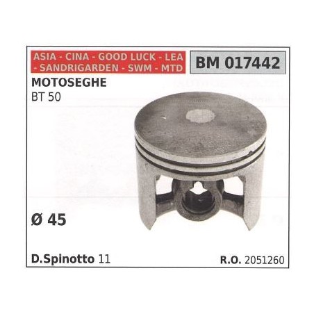 BT 50 Kettensägenkolben Ø 45 mm ASIA 017442 | Newgardenstore.eu