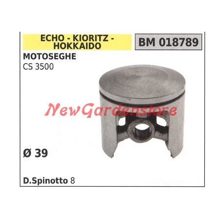 Pistone per motosega CS3500 Ø 39mm ECHO 018789 | Newgardenstore.eu