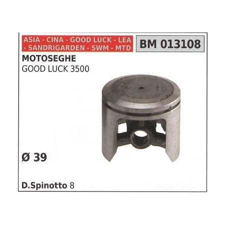 Piston for GOODLUCK 3500 chainsaw Ø 39 mm ASIA 013108 | Newgardenstore.eu