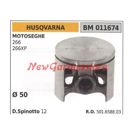 JO 670 chainsaw piston Ø 50mm JONSERED 011674 | Newgardenstore.eu