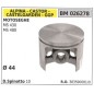 Piston pour tronçonneuse MS 430 MS 480 Ø  44 mm GGP 026278