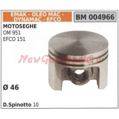 Pistone per motosega OM 951 EFCO 151 d. 46mm EMAK 004966 efco oleomac | Newgardenstore.eu