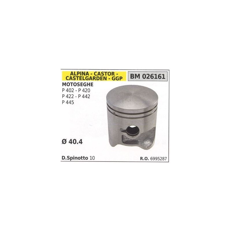 Piston pour tronçonneuse P402 P 422 Ø  40.4 mm GGP 026161