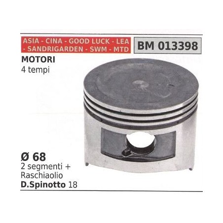 Piston pour tronçonneuse PS 338 Ø 39 mm GGP 013398 | Newgardenstore.eu