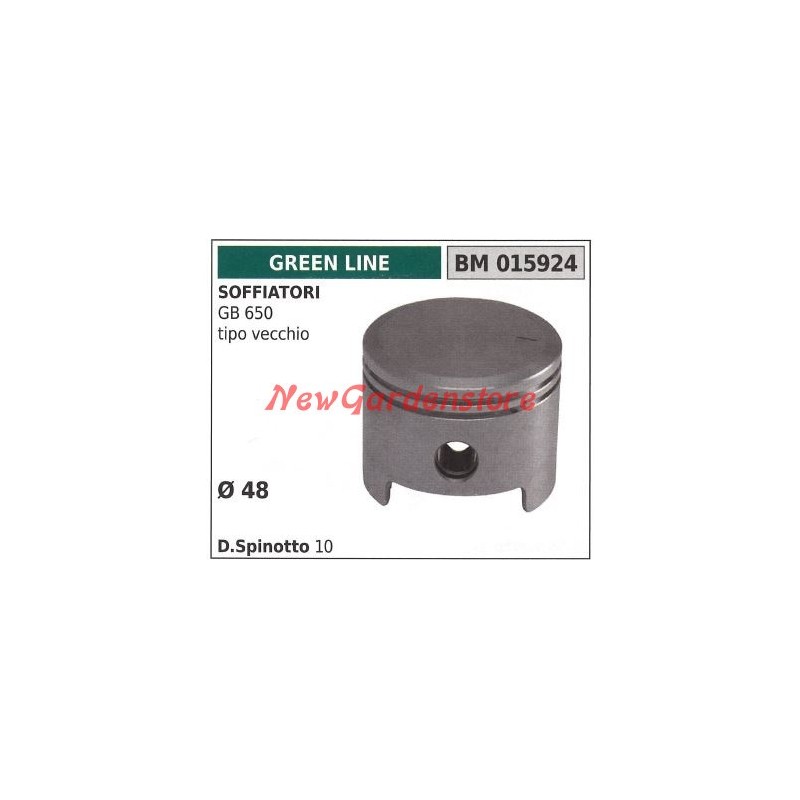 Piston for GB650 blower old type Ø  48mm GREENLINE 015924