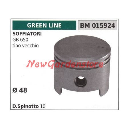 Kolben für GB650 Gebläse alter Typ Ø 48mm GREENLINE 015924 | Newgardenstore.eu