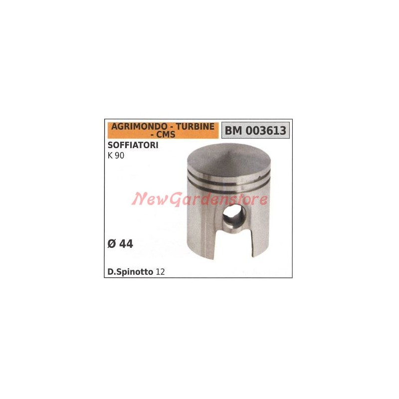 K90 blower piston Ø  44mm AGRIMONDO 003613