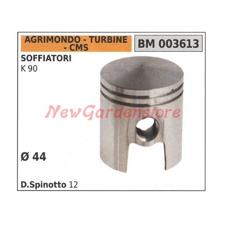 K90 piston souffleur Ø 44mm AGRIMONDO 003613 | Newgardenstore.eu