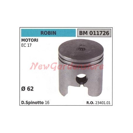 Pistón desbrozadora ROBIN EC 17 011726 | Newgardenstore.eu