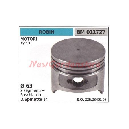 ROBIN brushcutter piston EY15 011727 | Newgardenstore.eu