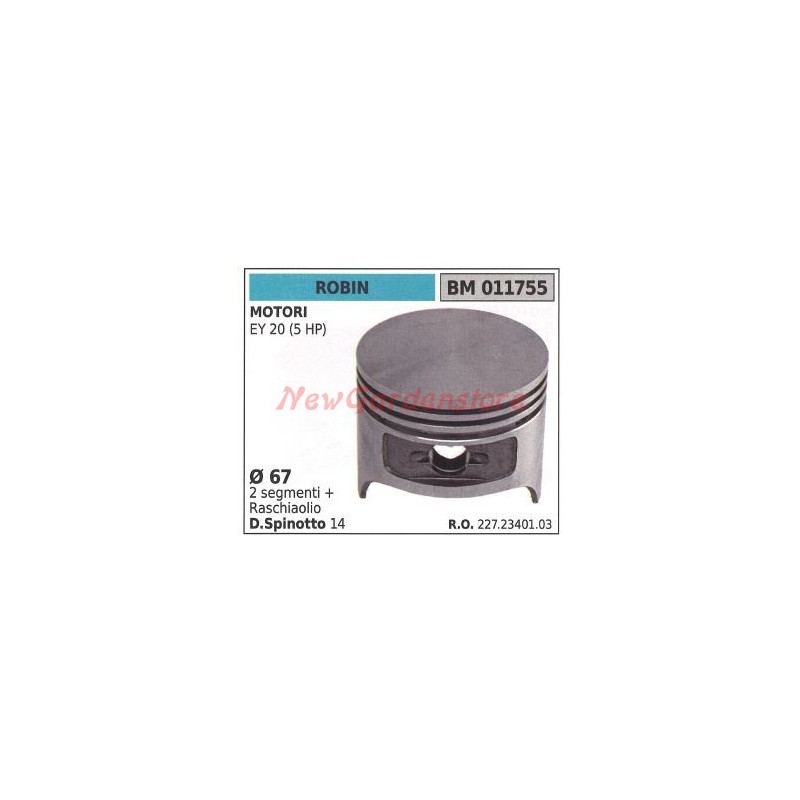 ROBIN EY20 5 hp brushcutter piston 011755