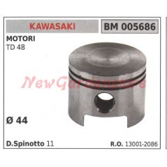 Pistone segmenti seger spinotto motore KAWASAKI decespugliatore TD 48 005686 13001-2086 | Newgardenstore.eu