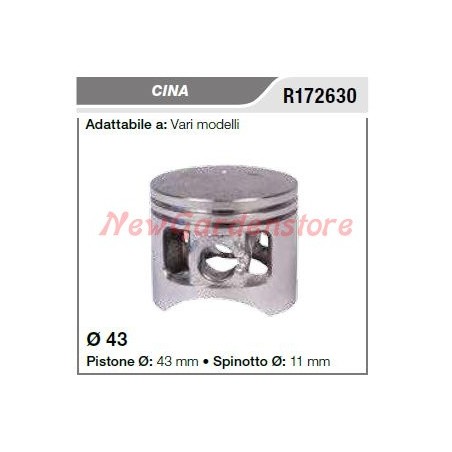 Piston pin segments CINA various models R172630 | Newgardenstore.eu