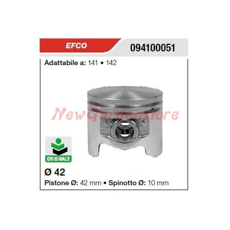 Pistone segmenti spinotto EFCO motosega 141 142 094100051 | Newgardenstore.eu