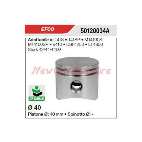 EFCO dowel pin segment piston for chainsaw 141S 141SP 50120034A | Newgardenstore.eu