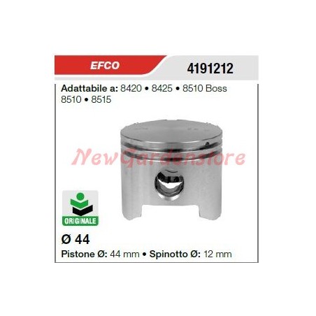 Pistone segmenti spinotto EFCO motosega 8420 8425 8510 8515 4191212 | Newgardenstore.eu