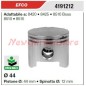 Segments d'axe de piston EFCO tronçonneuse 8420 8425 8510 8515 4191212