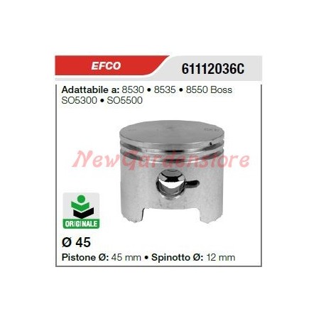 Segmentos de bulón de pistón de motosierra EFCO 8530 8535 8550 BOSS 61112036C | Newgardenstore.eu