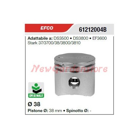 Kolbenbolzensegmente EFCO Kettensäge DS3500 3800 61212004B | Newgardenstore.eu