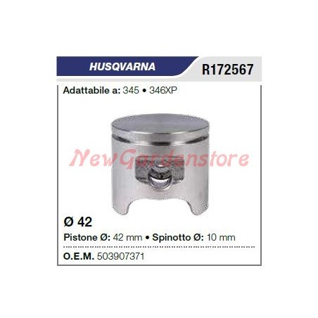 Segments d'axe de piston HUSQVARNA débroussailleuse 345 346XP 172567 503907371 | Newgardenstore.eu