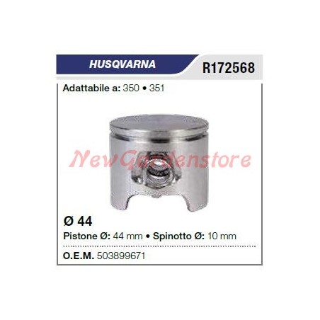 Segments d'axe de piston HUSQVARNA débroussailleuse 350 351 172568 | Newgardenstore.eu